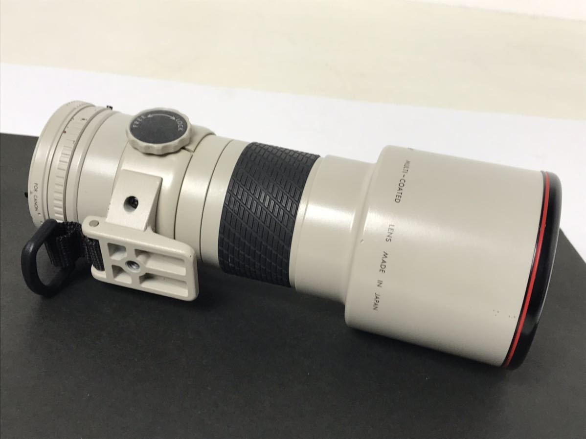 SIGMA TELEPHOTO APO 400mm 1:5.6 Canonマウント キャノン用レンズ 動作未確認 動作未確認 ジャンク ①_画像4