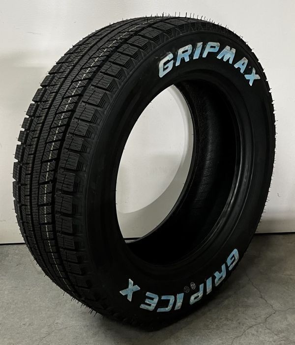 訳あり！余剰在庫放出 GRIP MAX ホワイトレタースタッドレス ICE X 2022年製造 195/45R17 81T 4本限りの4本価格_画像は別サイズイメージ画像