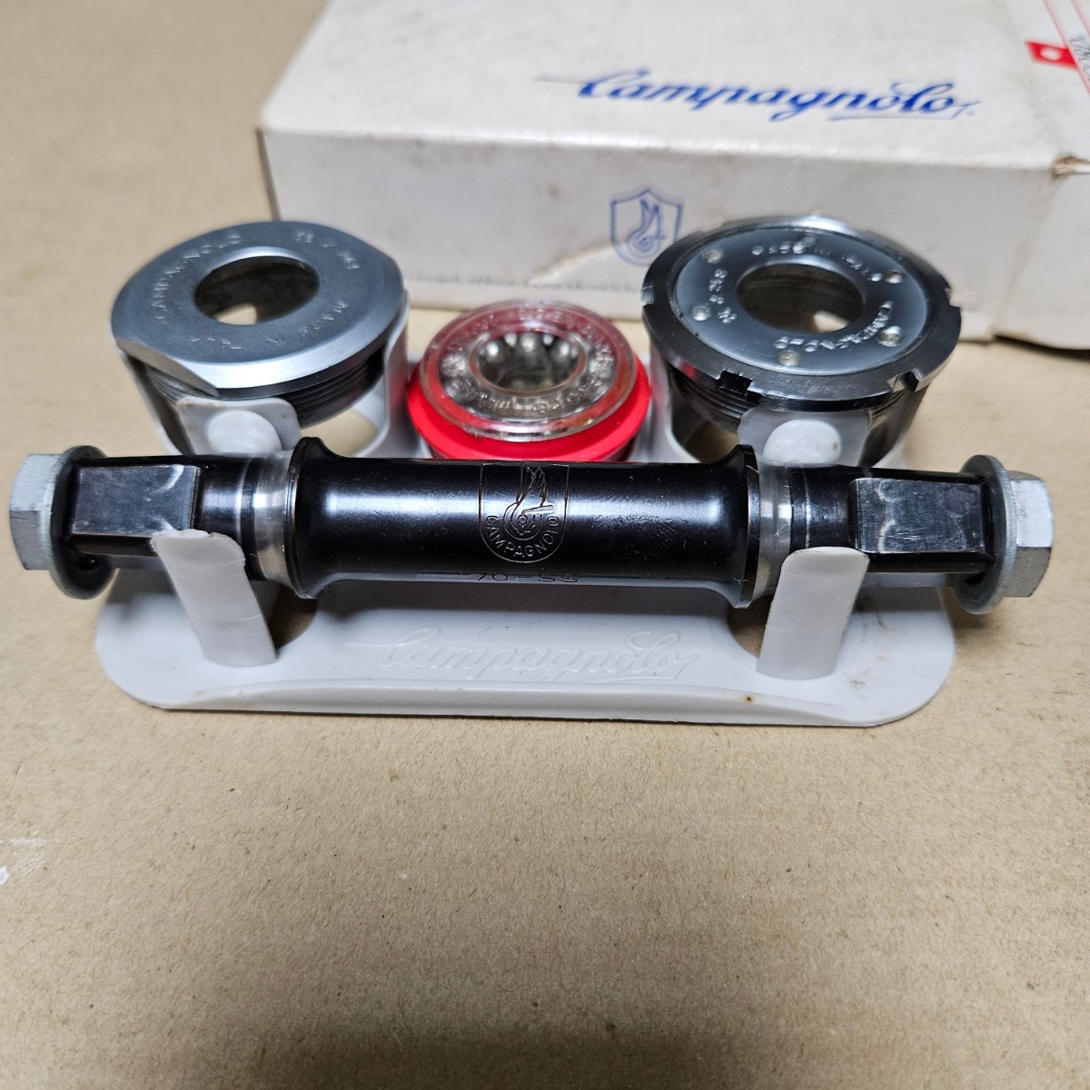 美品 Campagnolo record カンパニョーロ レコード スクエア 美品 Campagnolo record カンパニョーロ レコード スクエア