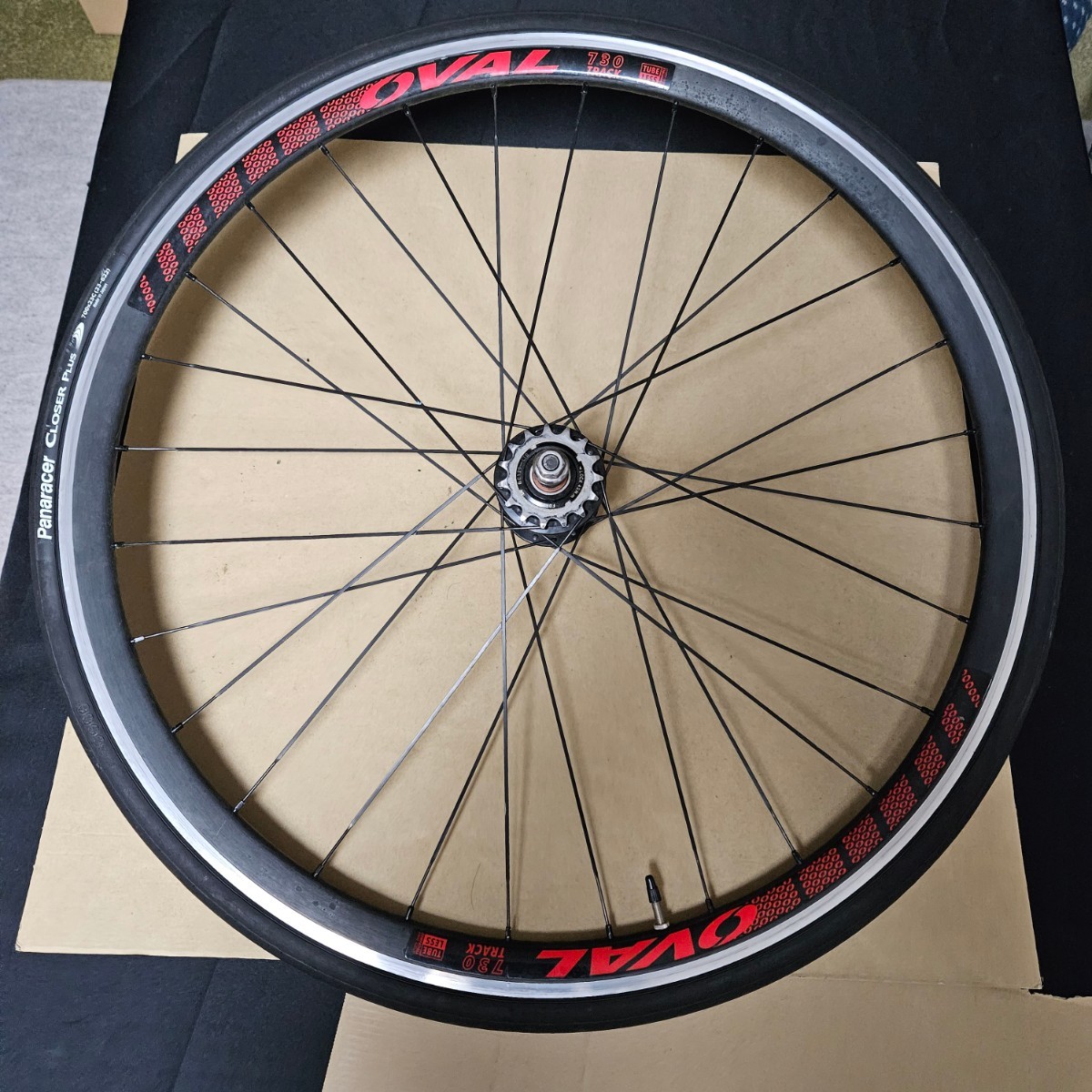 OVAL 730track オーバル ホイール 前後セット タイヤ付き 15t OVAL 730track オーバル ホイール 前後セット タイヤ付き 15t