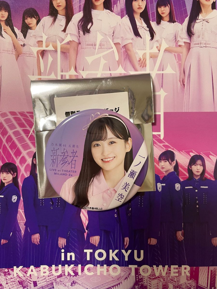 個別クリアポスター/新参者 LIVE 一ノ瀬美空 池田瑛紗 個別クリアポスター/新参者 LIVE 一ノ瀬美空 池田瑛紗 (川﨑桜