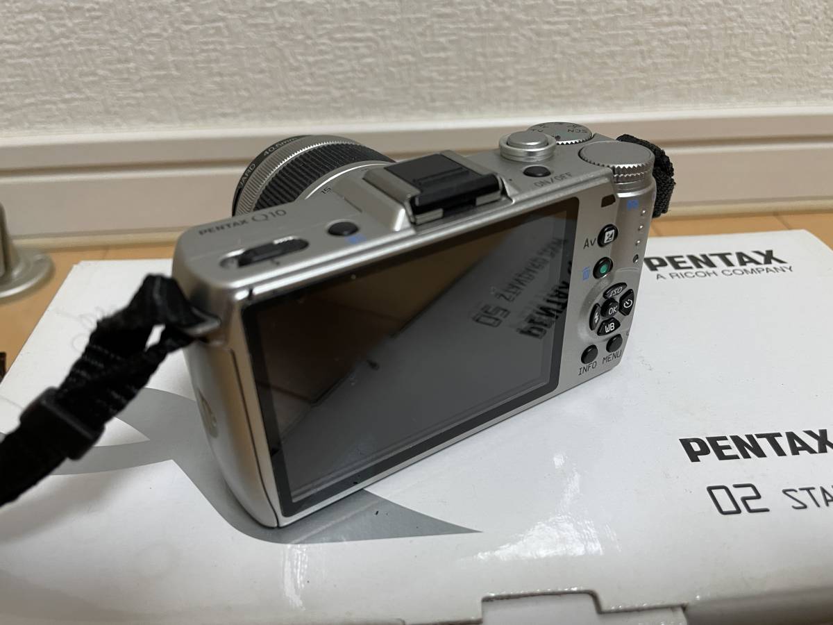 ペンタックス PENTAX デジタルカメラ Q10 シルバー ズームレンズキット 標準ズームレンズ 02 STANDARDZOOM Qマウント_画像5