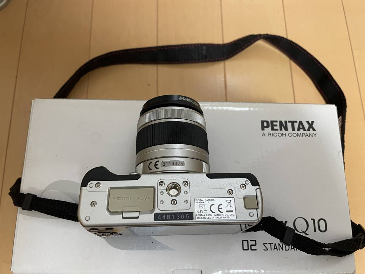 ペンタックス PENTAX デジタルカメラ Q10 シルバー ズームレンズキット 標準ズームレンズ 02 STANDARDZOOM Qマウント_画像4