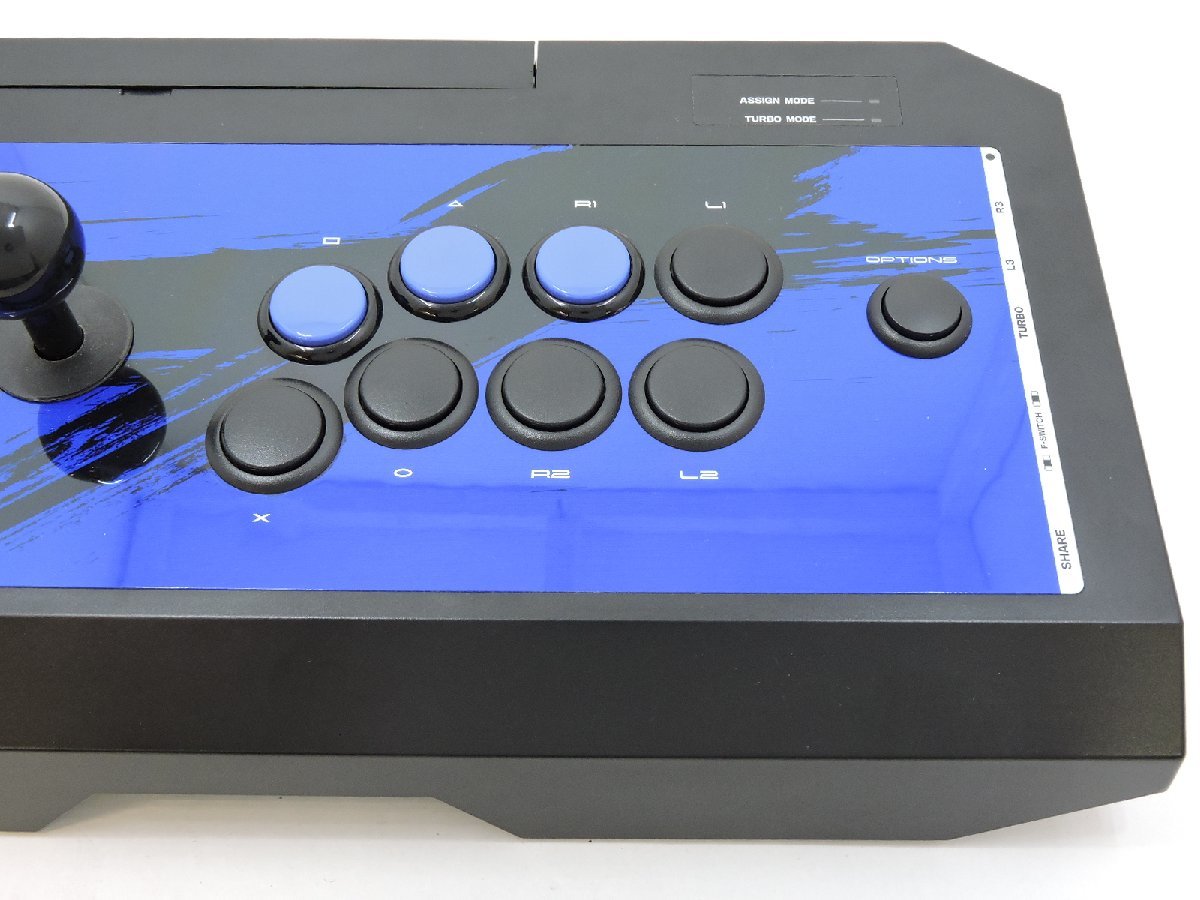 PS4 / PS3 / PC HORI ホリ リアルアーケードPro.V HAYABUSA ハヤブサ サイレント 静音タイプ PS4-090 本体のみ 中古品 [B036I486]_画像2