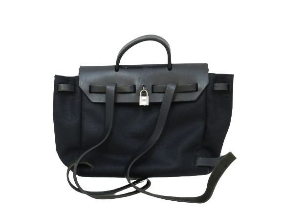 エルメス エールバッグ ブラック 鞄 HERMES 中古品 [B168U172]_画像2