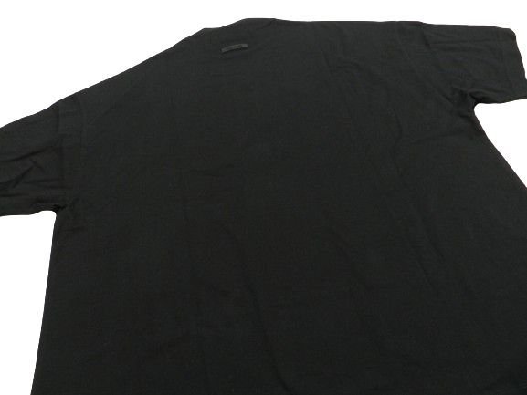 エッセンシャルズ 23SS Tee サイズM ブラック 半袖Tシャツ ロゴ ESSENTIALS 袋・タグ付き 中古品[B126U316]_画像2