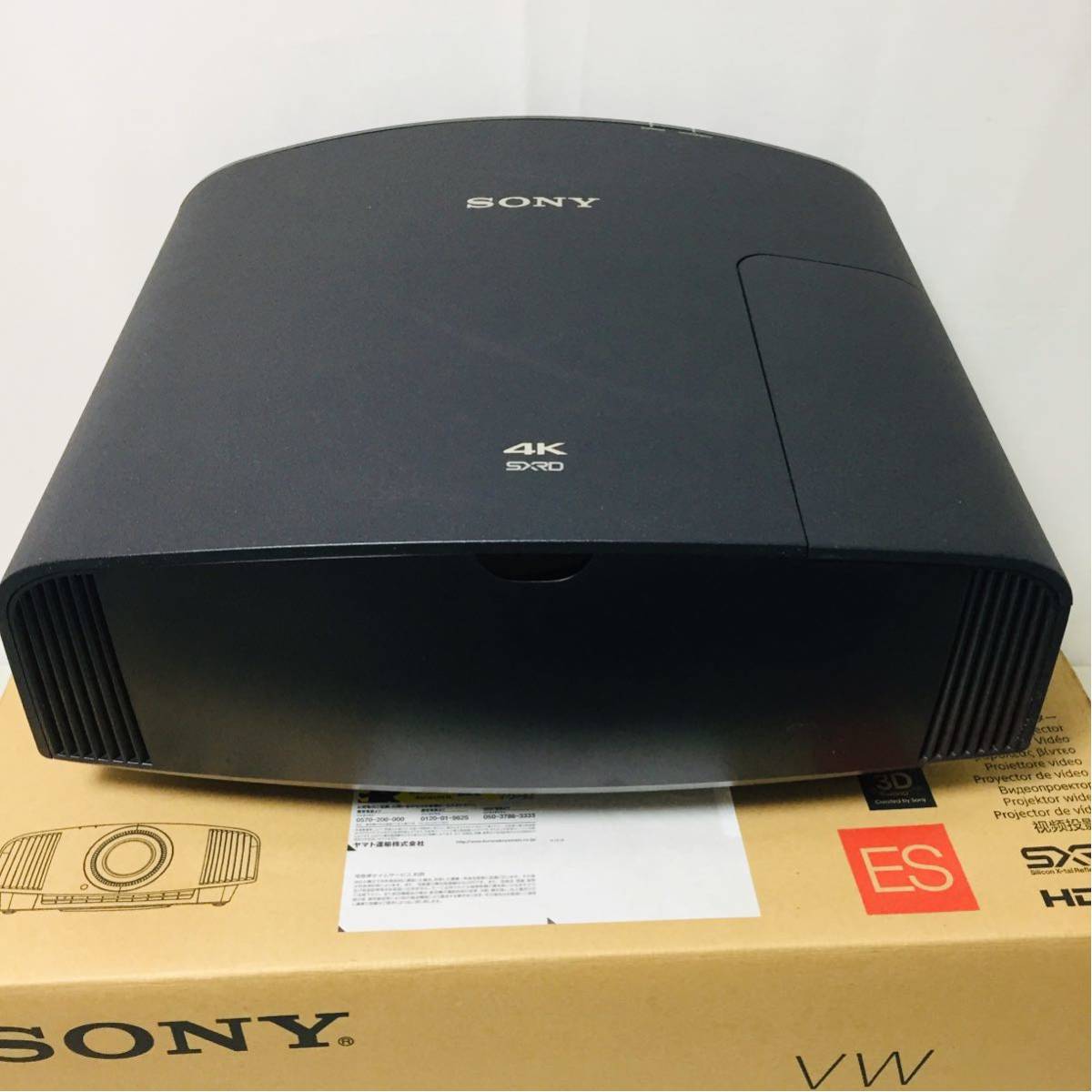 動作確認済 SONY VPL-VW255 ランプ使用時間 91時間 4Kプロジェクター ネイティブ4 Kパネル 4K SXRD i1015_画像6