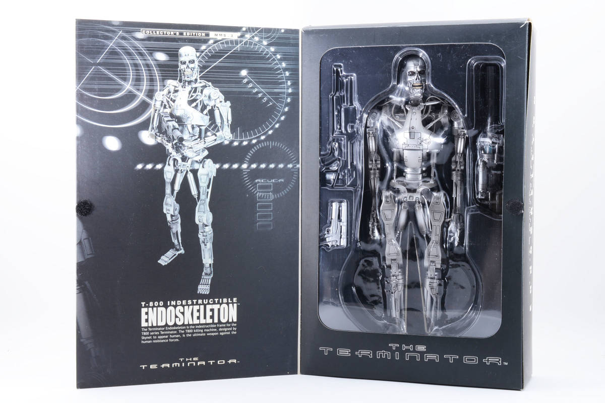 正規品 ホットトイズ HOT TOYS 1/6 ムービーマスターピース T-800 エンドスケルトン ターミネーター 1074 _画像1