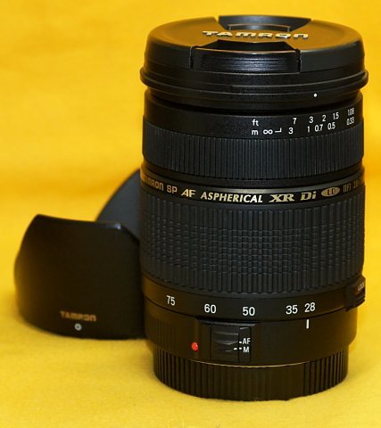 ★一発即決★TAMRON製 SP AF 28-75mm F2.8 XR Di MACRO★A09EFマウント用★おまけ付★フルサイズデジイチ正式対応モデル★EOS-1D,5D,6D等に_多少(結構)使用感ございます。