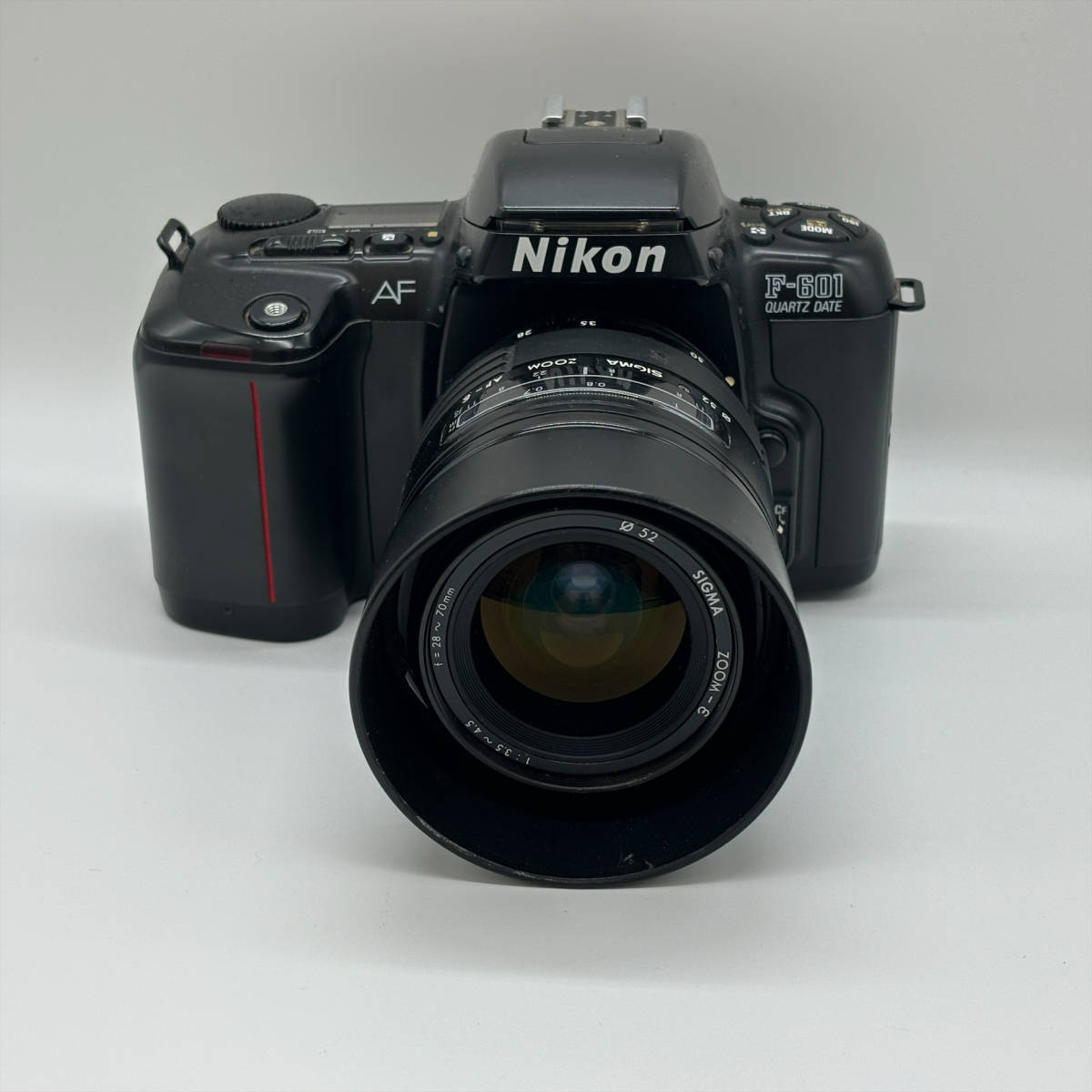 #395~ Nikon ニコン フィルムカメラ 4台 まとめ F-801S AF SIGMA 70-300mm 1:4-5.6D DL F-601 AF SIGMA ZOOM-ε 1:3.5~4.5 f=28~70mm F-501_画像5