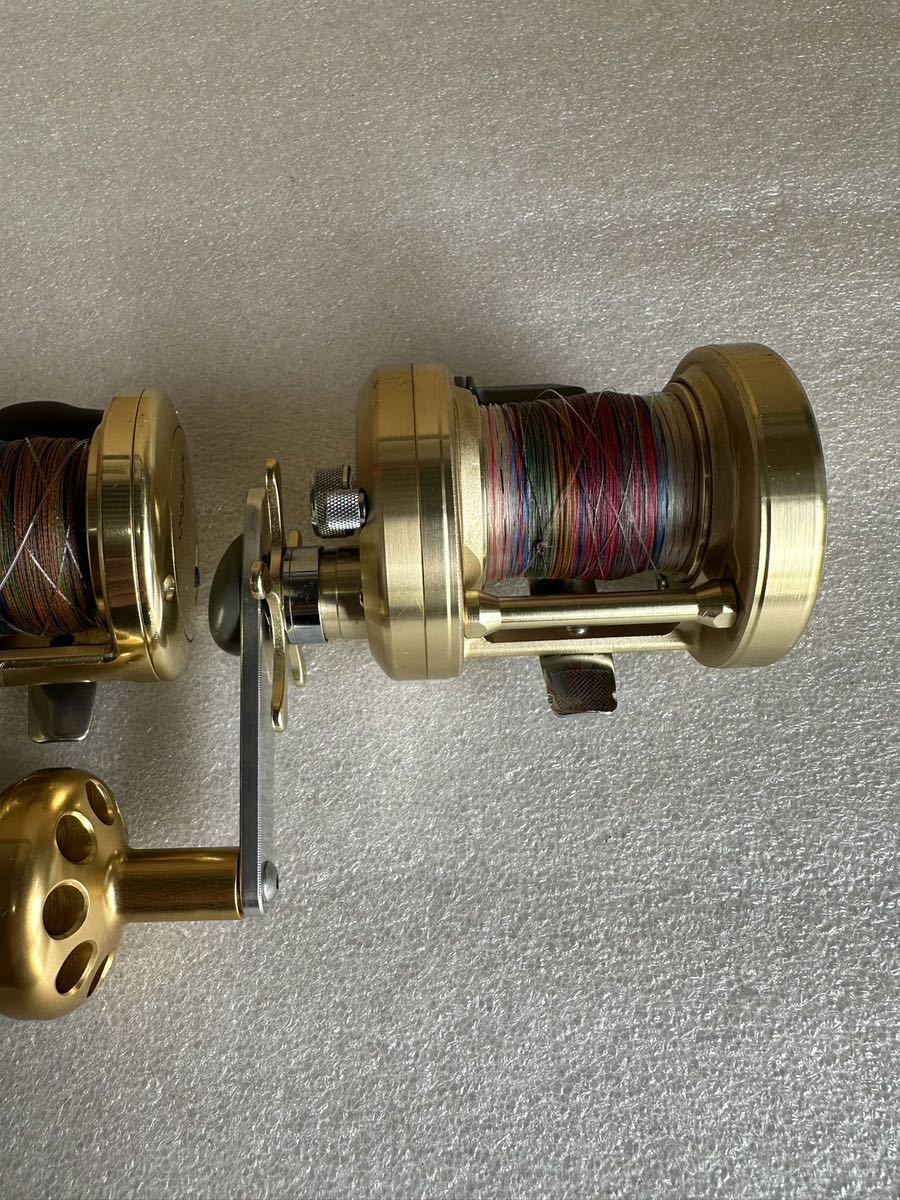 SHIMANO リール OCEA 2000P / 1500 / CALCUTTA 400S / 3点セット_画像8