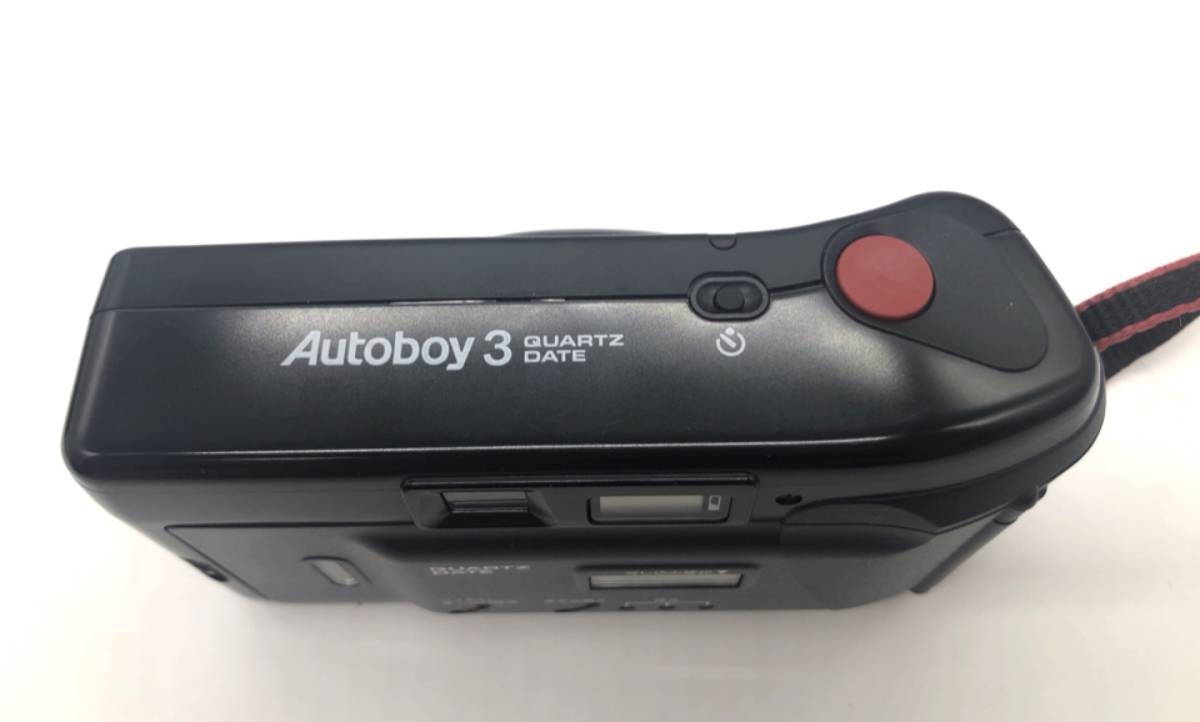 【10426】キャノン オートボーイ3 クオーツデート フィルムカメラ 35mmレンズシャッター式オートフォーカス全自動 Autoboy QUARTZ DATE_画像6