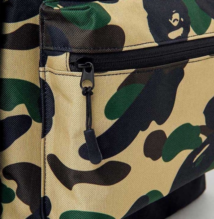 BAPE◆A BATHING APE／迷彩カモ◆ア ベイシング エイプ◆カモバック◆バックパック◆リュック◆猿顔◆CAMO／カモ／付録ノベルティ_画像6