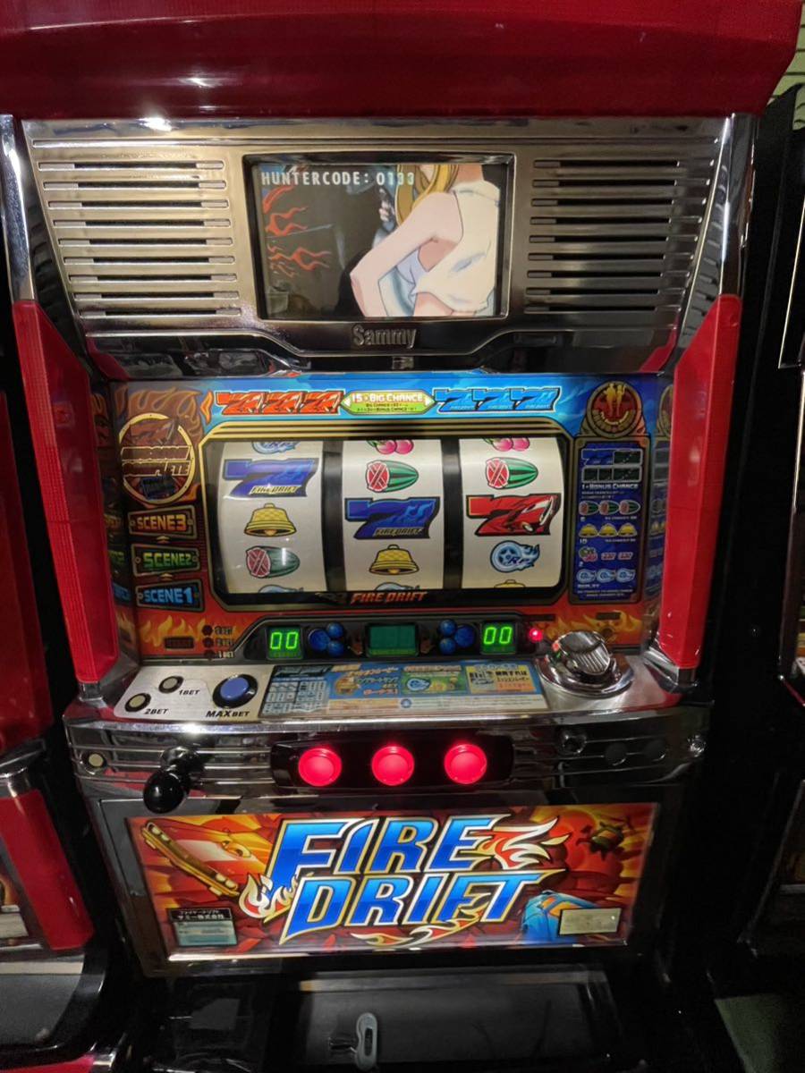 パチスロ実機 ファイヤードリフト 4号機 パチスロ実機 ファイヤードリフト 4号機