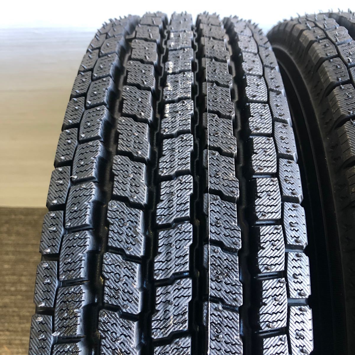 145/80R12 80/78N LT YOKOHAMA/iceGUARD iG91 2022年製 ホンダ ザッツ 純正 12インチ 4.00B ＋40 100 4H ヨコハマ スタッドレス 4本_画像9