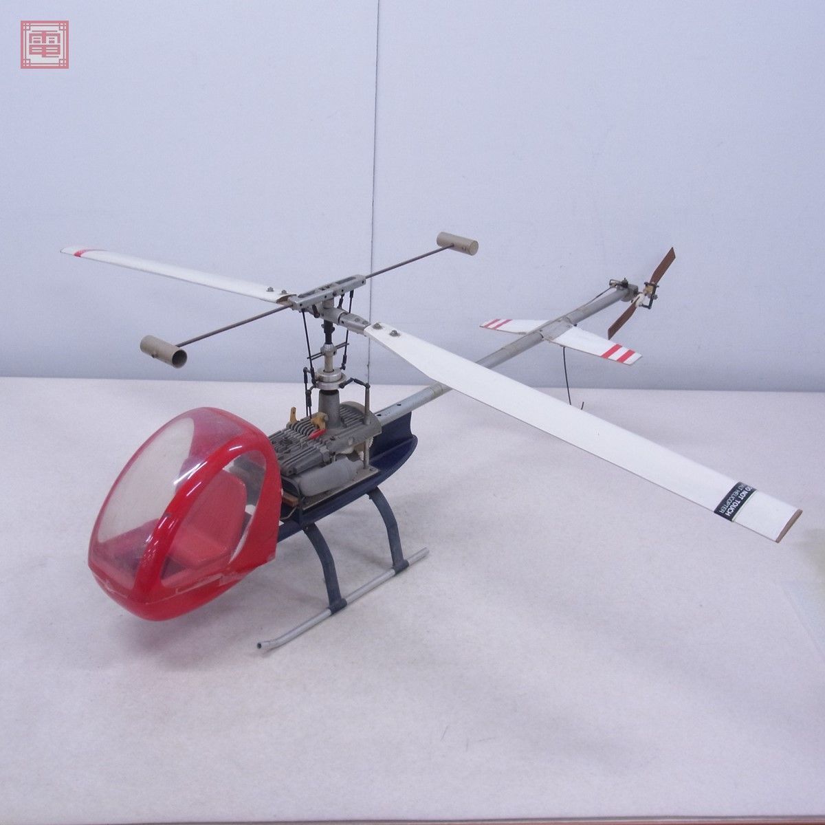 カルト KALT HELICOPTER 全長約99cm エンジン搭載 RC ラジコン ヘリコプター 動作未確認 現状品【SK_画像1