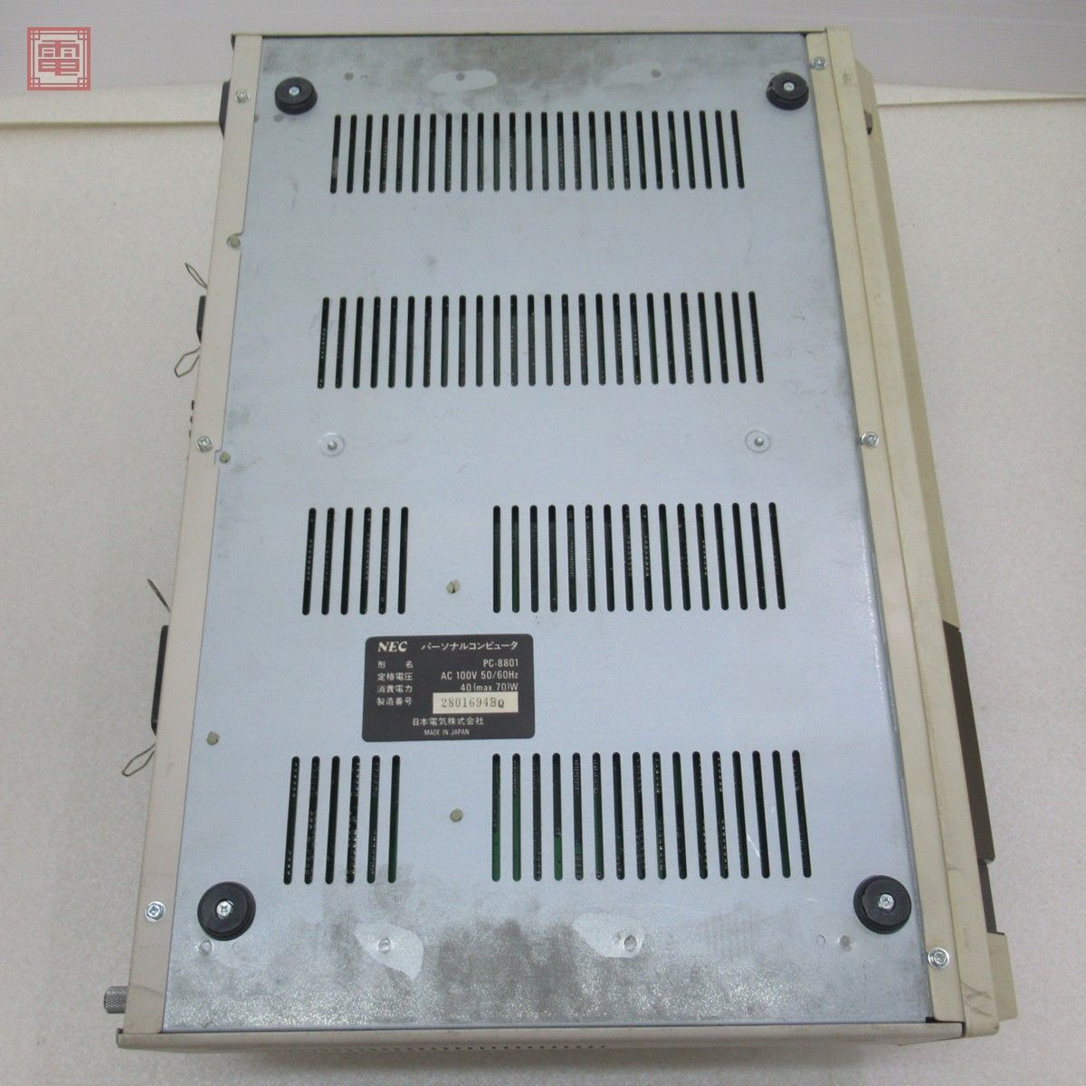 NEC PC-8801 本体+キーボード PC88 レトロPC 日本電気 現状品 NEC PC-8801 本体+キーボード PC88 レトロPC 日本電気 現状品