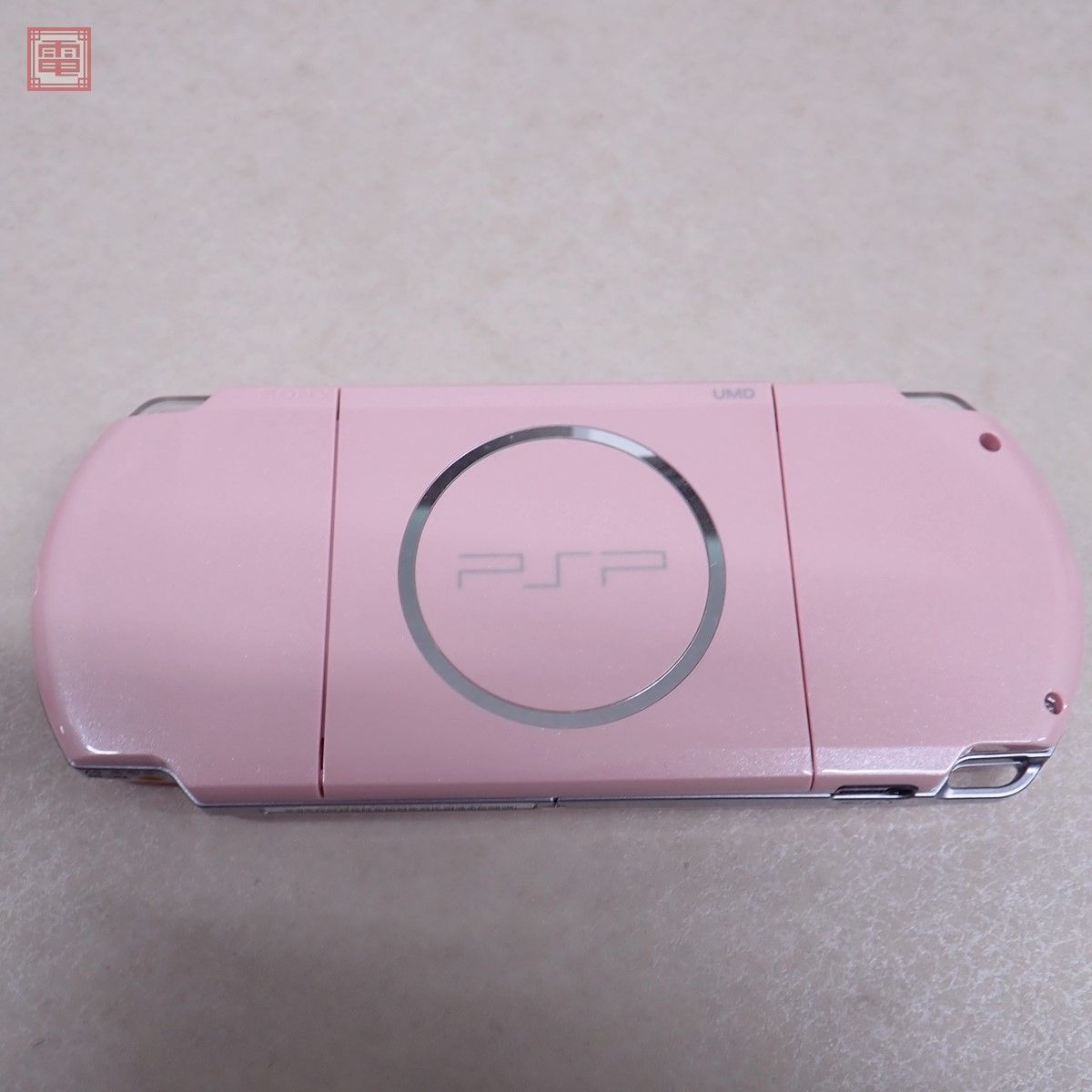 PSP 本体 ブロッサムピンク BLOSSOM PINK PSP-3000 ソニー SONY 箱説+ソフト付 動作確認済【10_画像5