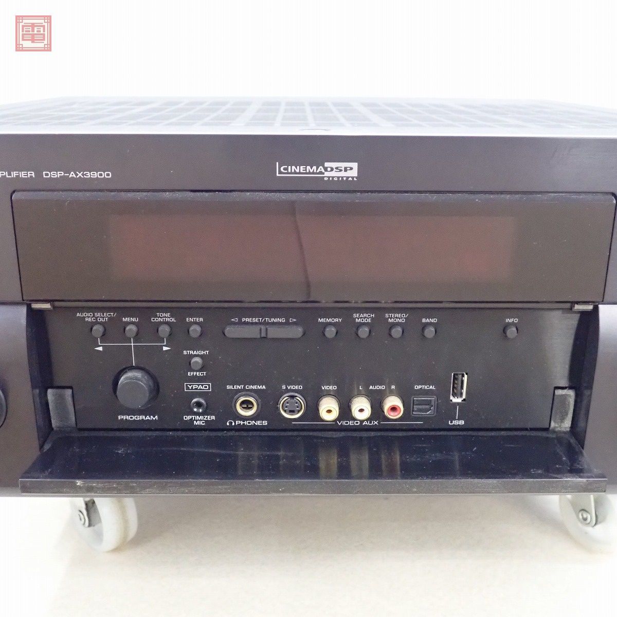 ★YAMAHA AVアンプ DSP-AX3900 ブラック ヤマハ 通電不可 ジャンク【40_画像5