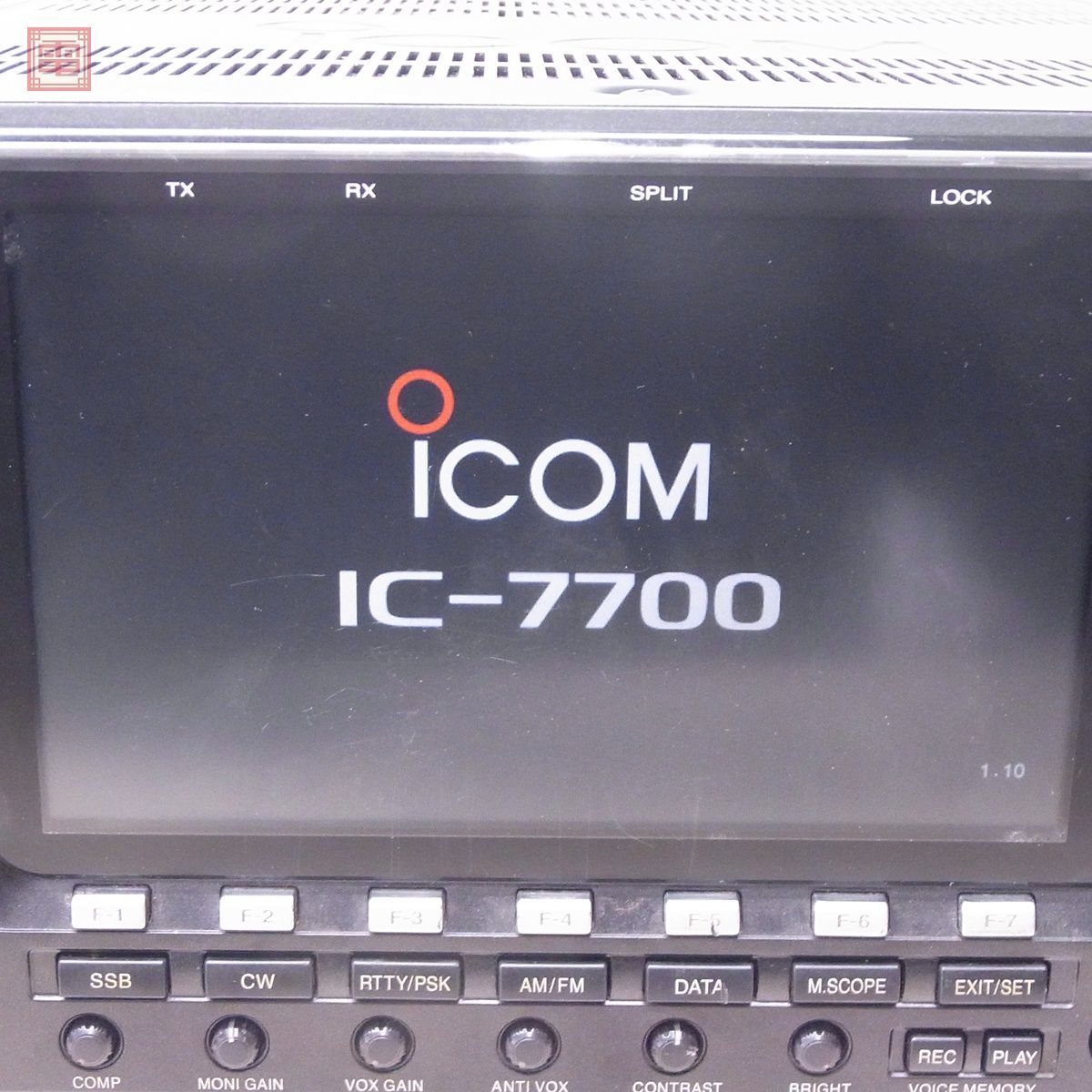 ICOM アイコム IC-7700 HF/50MHz 200W 取説付【SF_画像6