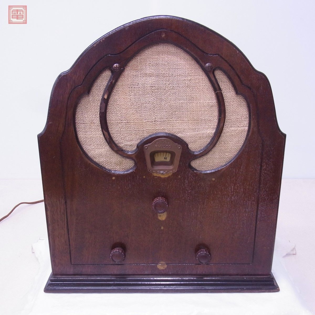 PHILCO フィルコ MODEL 50 真空管ラジオ【40_画像1