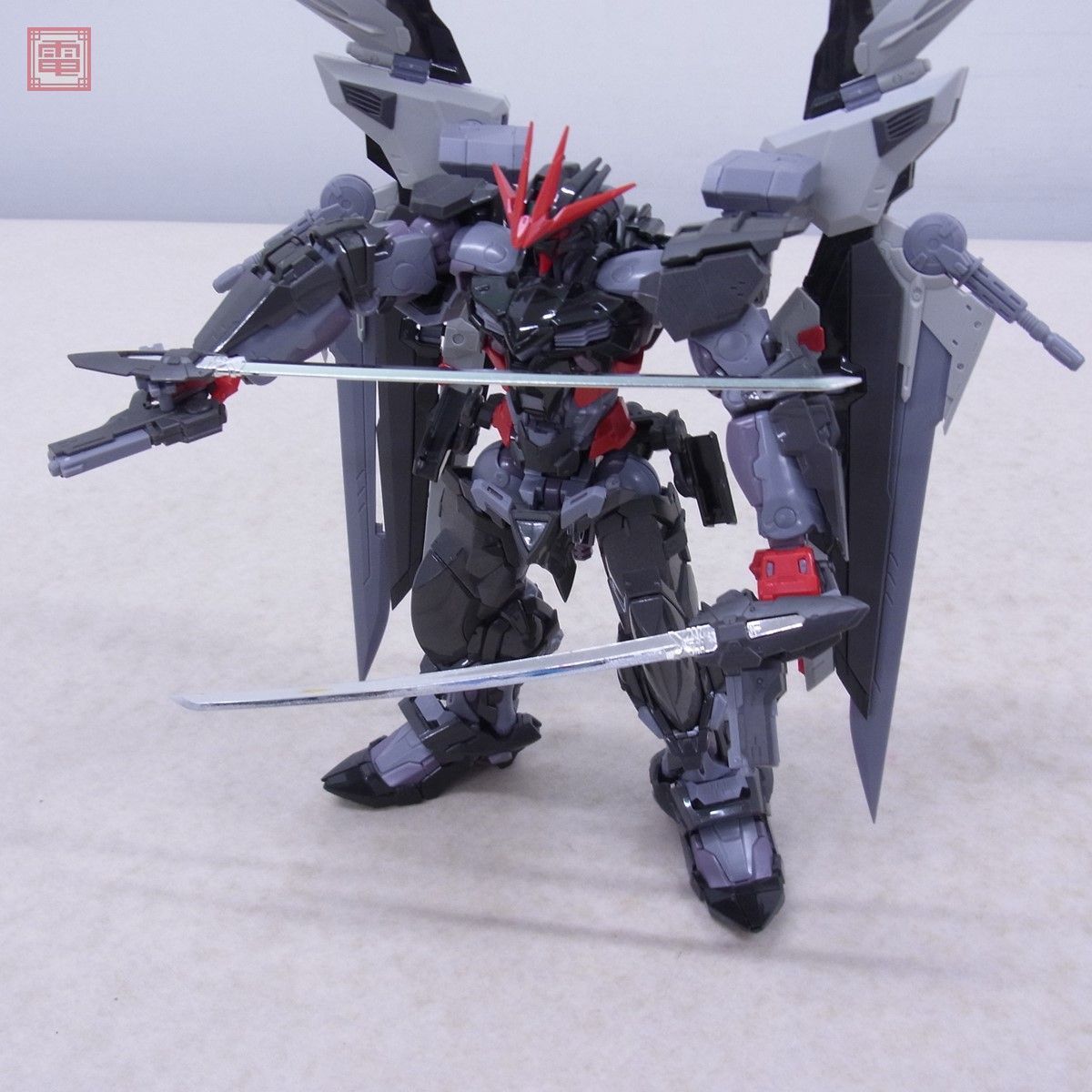 組立済 バンダイ HiRM 1/100 ガンダムアストレイノワール 機動戦士ガンダムSEED DESTINY ASTRAY B BANDAI GUNDAM ASTRAY NOIR 現状品【20_画像7