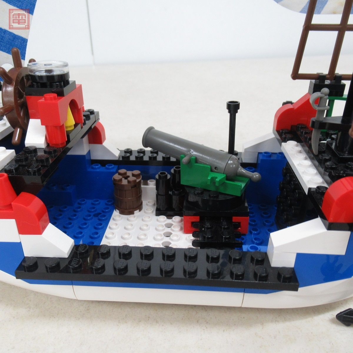 組立済 レゴ 6280 サンタクルス号 南海の勇者シリーズ LEGO SYSTEM 現状品【FE_画像9