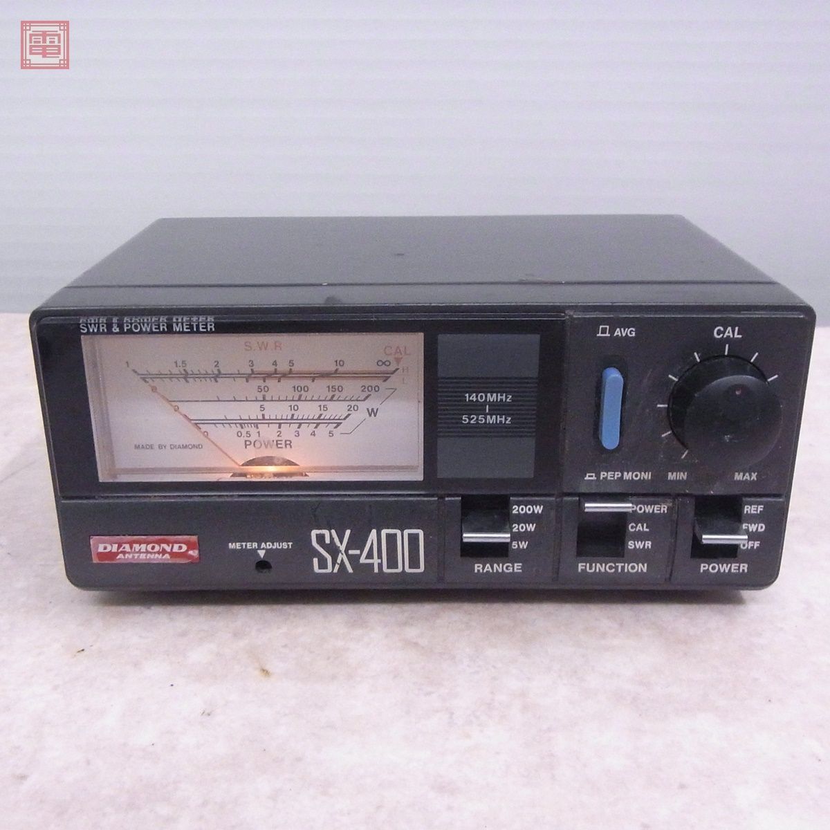 第一電波 SX-400 140〜500MHz 200W/20W/5W SWR計【10_画像1