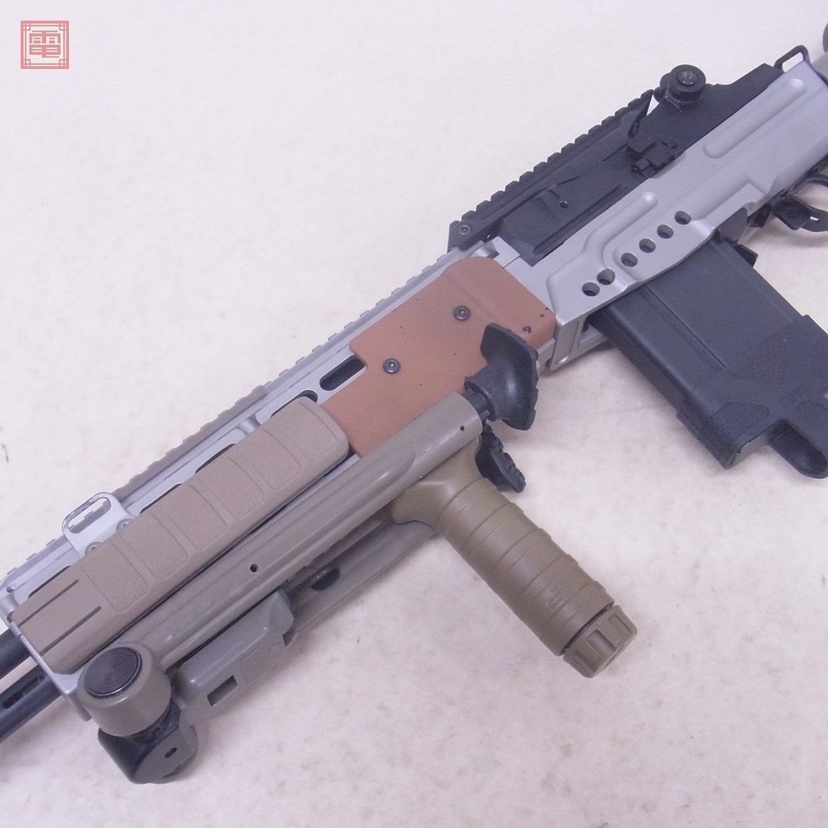 カスタム CYMA 電動ガン M14 EBR MOD.0 / SUREFIREタイプ サイレンサー / 実物 マグプルストック ジャンク【60_画像5