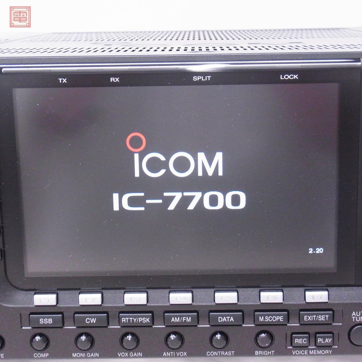 アイコム ICOM IC-7700 HF/50MHz 200W 取説・元箱付【SF_画像6