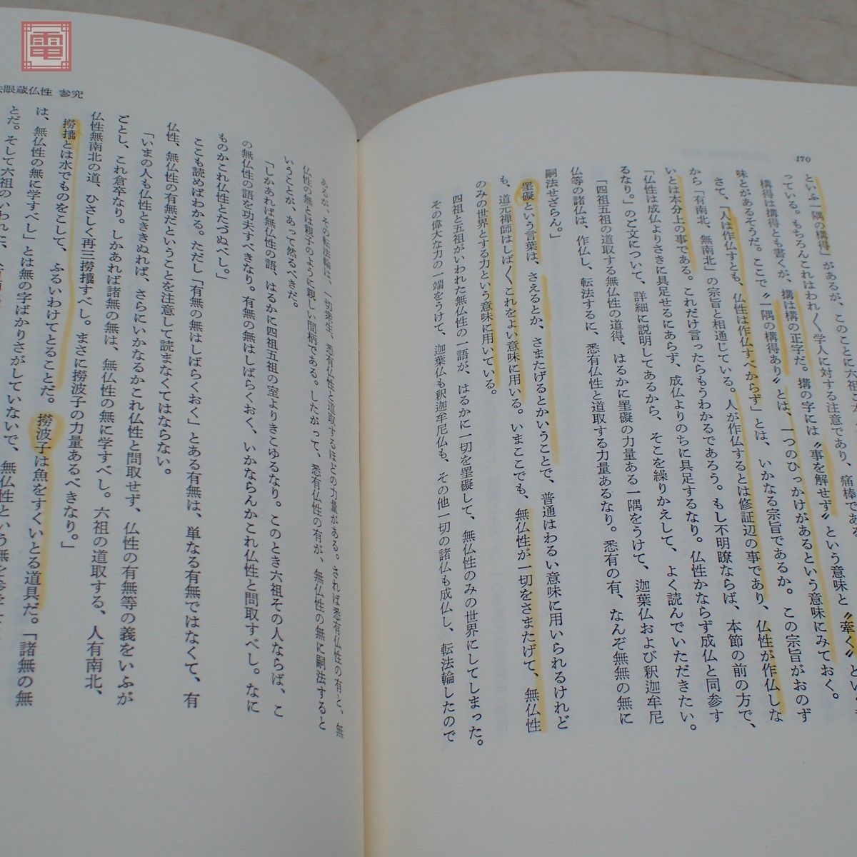 正法眼蔵参究 仏性 安谷白雲 春秋社 1999年 新装版発行 正法眼蔵参究シリーズ 帯付 仏教 佛教【PP_画像8