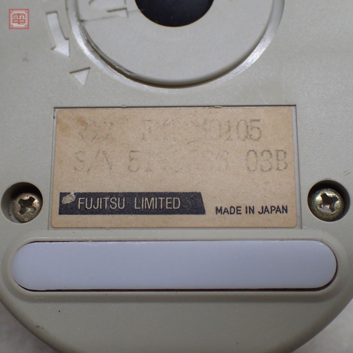 動作確認済 富士通 FM TOWNS パッド(FMT-PD103)+マウス(FMT-MO105) まとめて2個セット FUJITSU【10_画像4