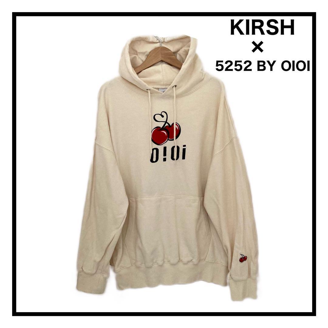 KIRSH×5252 BY OIOI　コラボパーカー　フーデイ　ロゴ入り　韓国_画像1