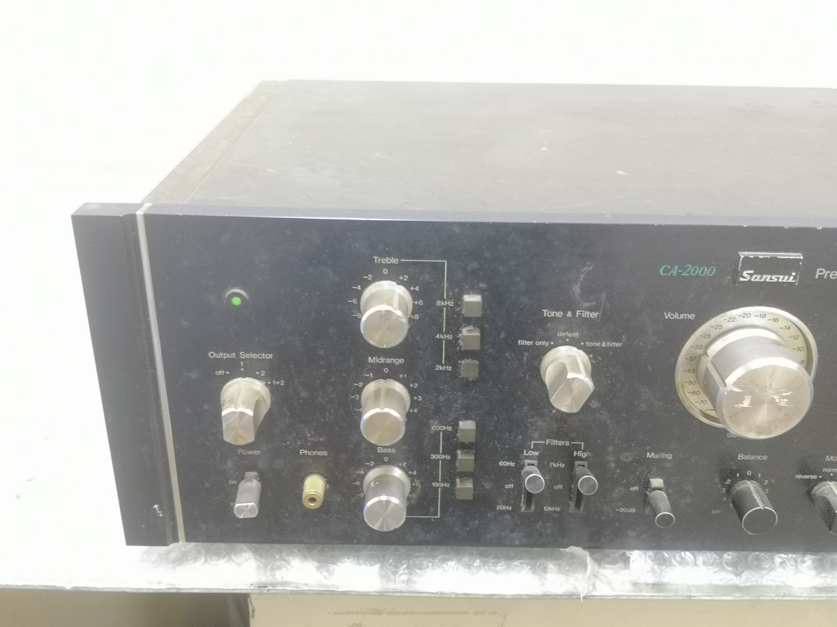 Sansui CA-2000 プリアンプ ジャンク313_画像7