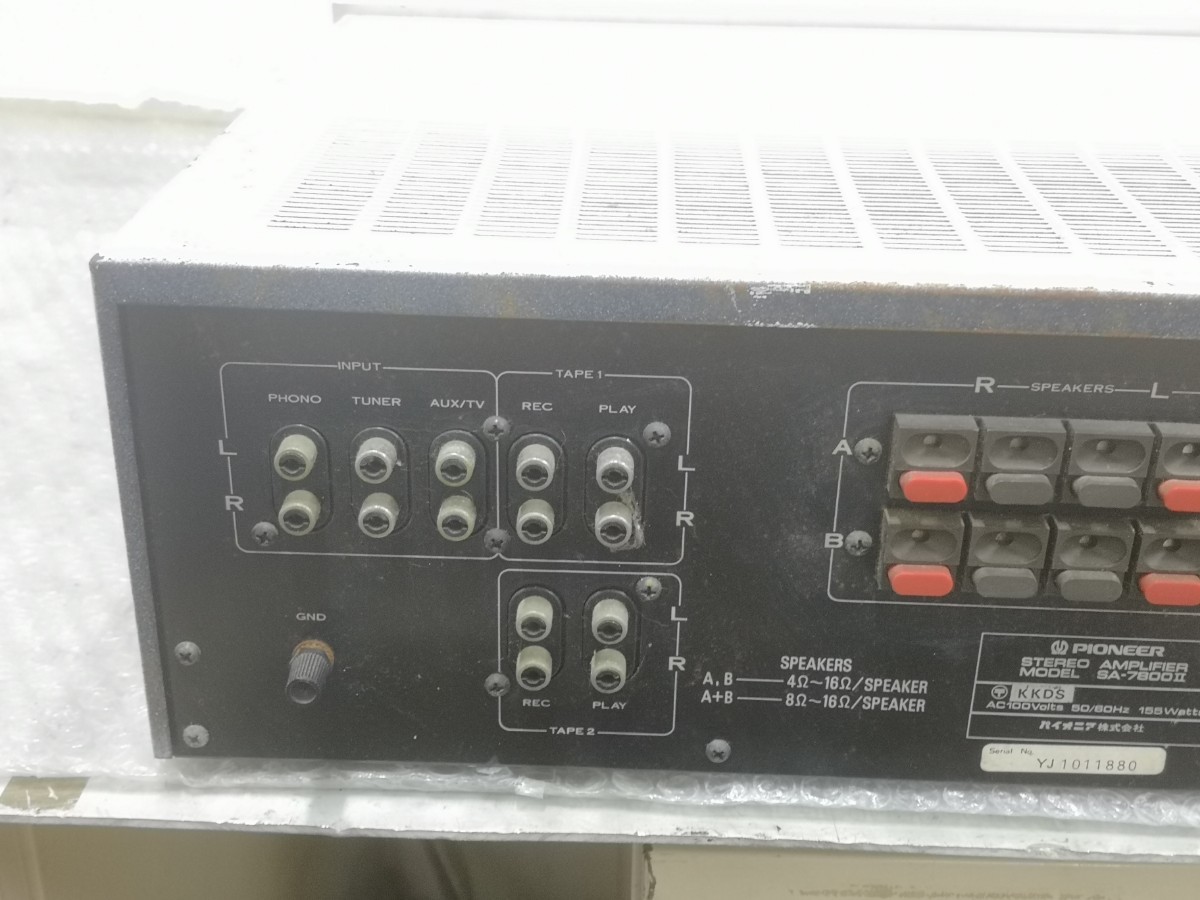 PIONEER SA-7800Ⅱ основной предусилитель Junk 