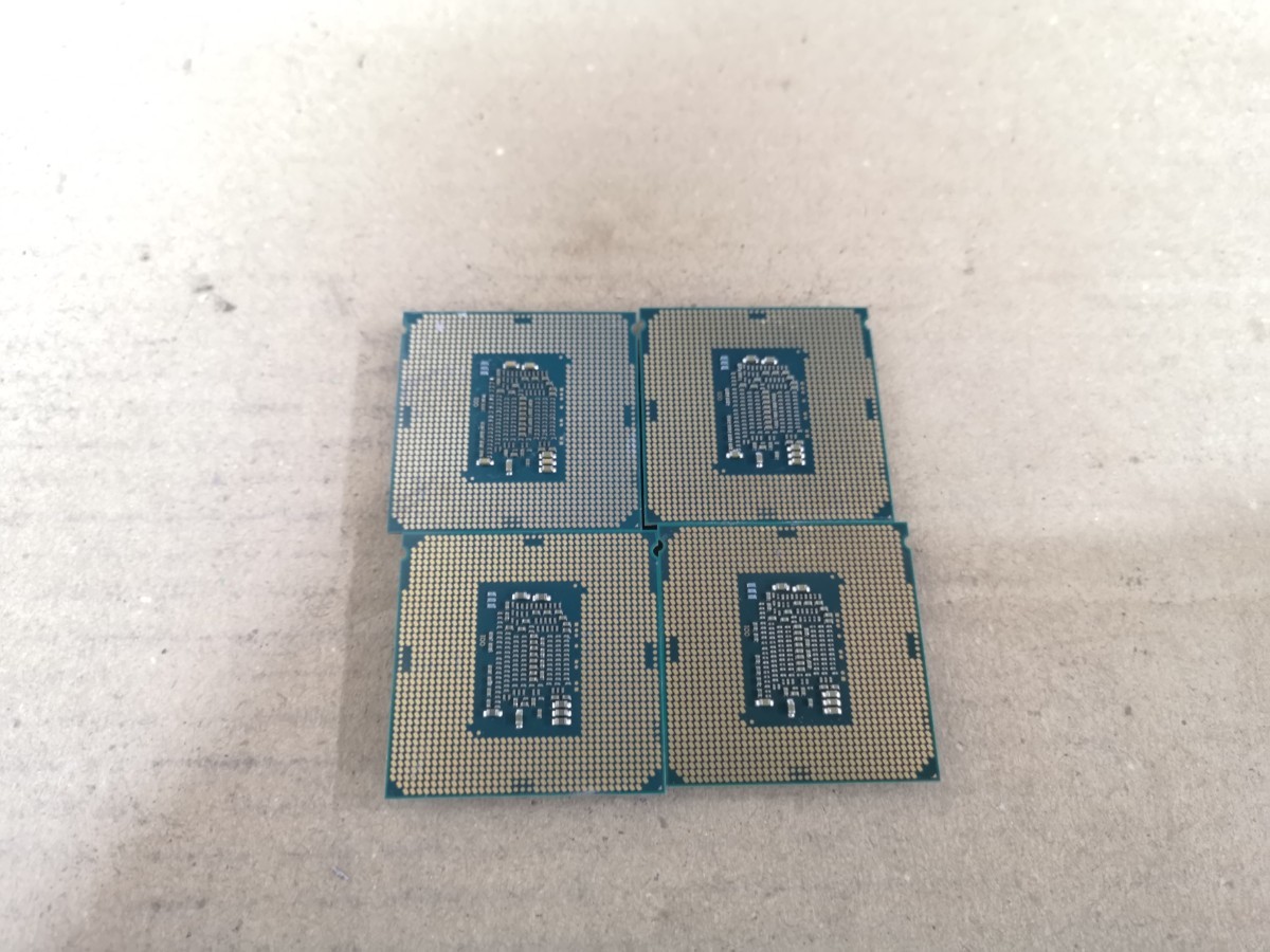 i5-6500 CPU 4個セット ジャンク扱い_画像4