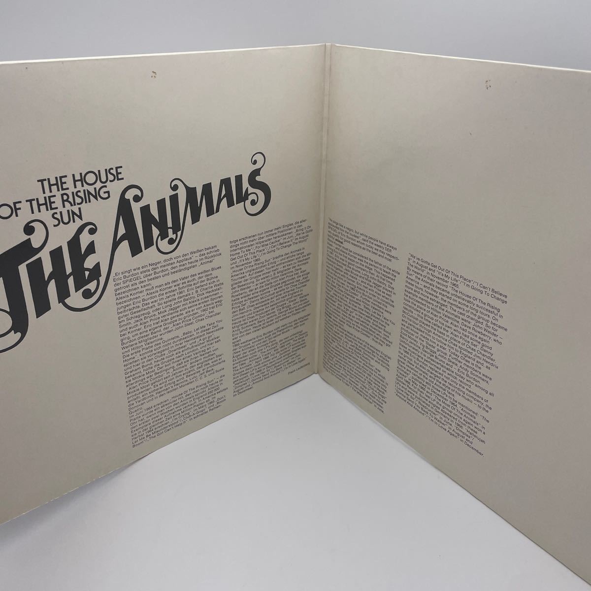 【EU盤】The Animals/The House of Rising Sun/アニマルズ/LP/レコード/2枚組ベスト_画像5