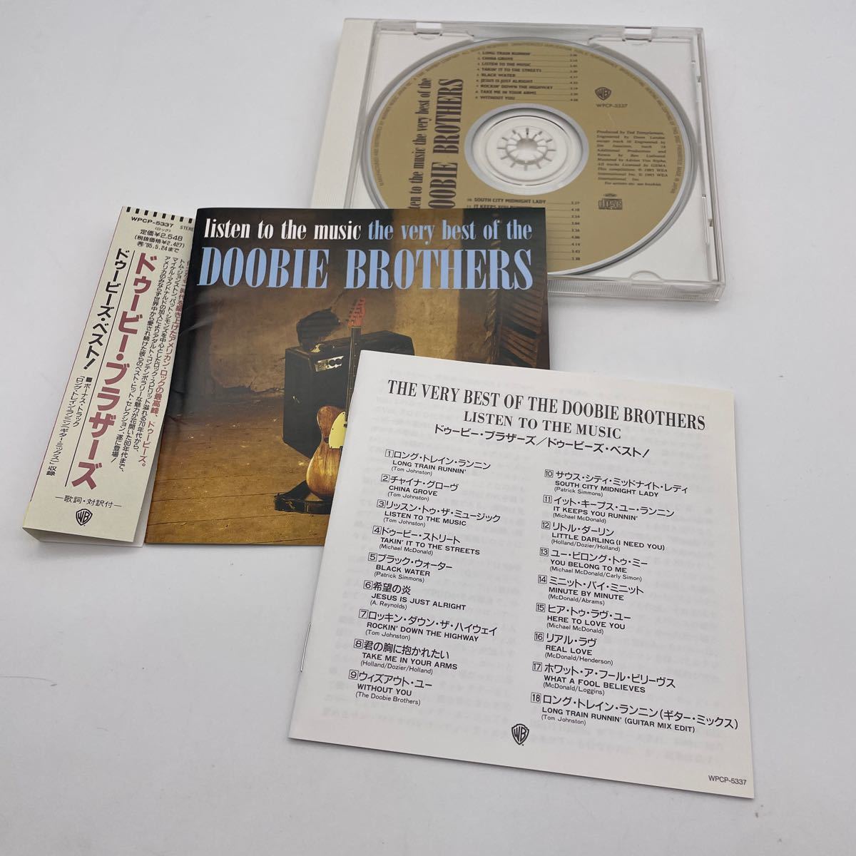 【帯付】ドゥービー・ブラザーズ/Listen to the Music the Very Best of the Doobie Brothers/ドゥービーズ・ベスト/CD_画像3