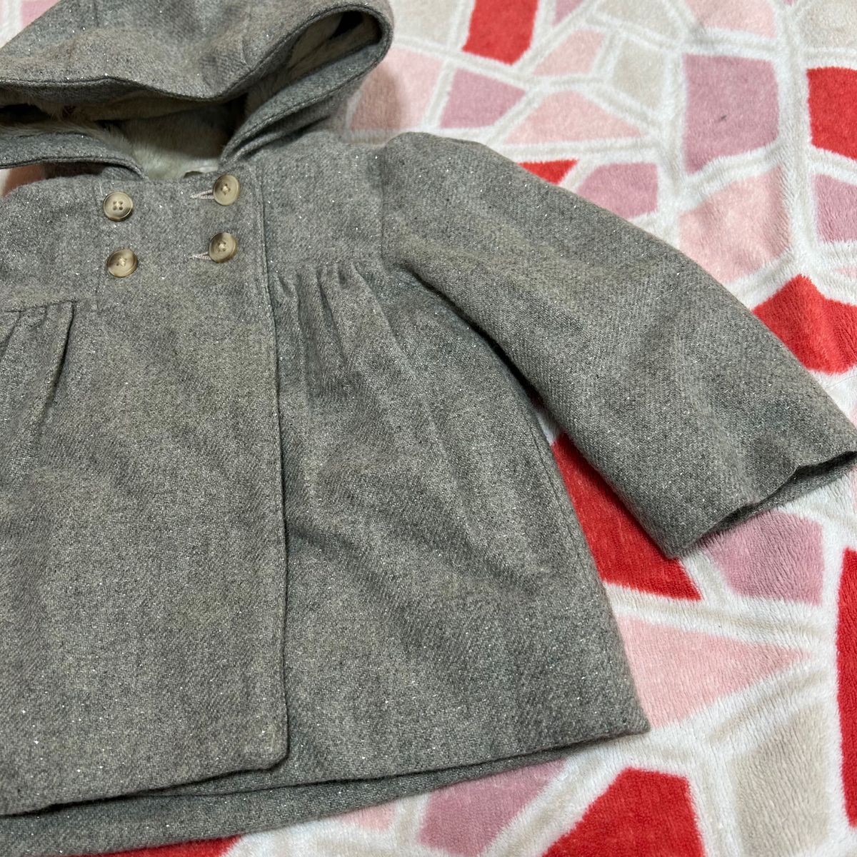 コート フード キッズ ベビー服 子供服 女の子 アウター ジャンパー Baby GAP 80cm