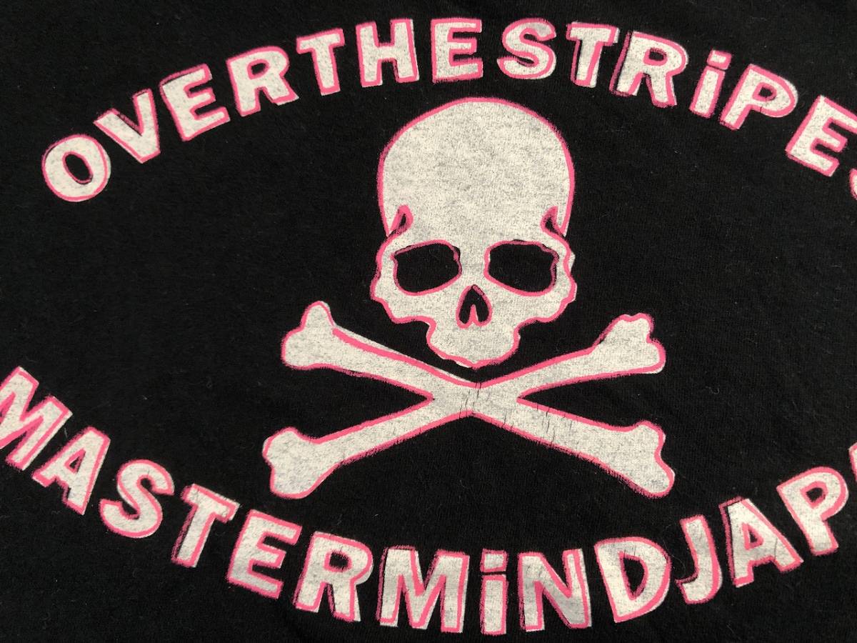 MASTERMIND JAPAN x OVER THE STRiPES スカル Tシャツ 130 キッズ 子供 KIDS マスターマインド オーバーザストライプス_画像3