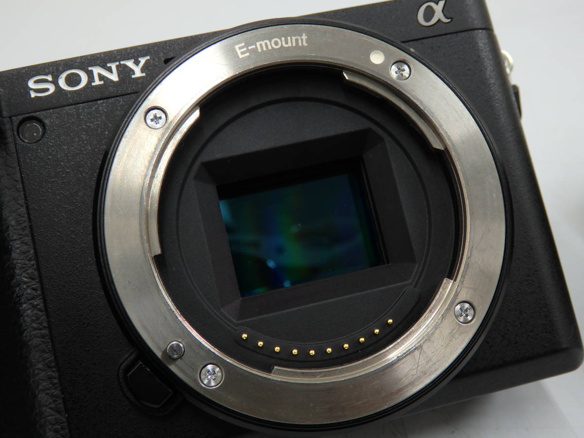 kd45）ジャンク　中古　SONY　ソニー　α6400　ILCE-6400L　パワーズームレンズキット　ブラック　_画像6