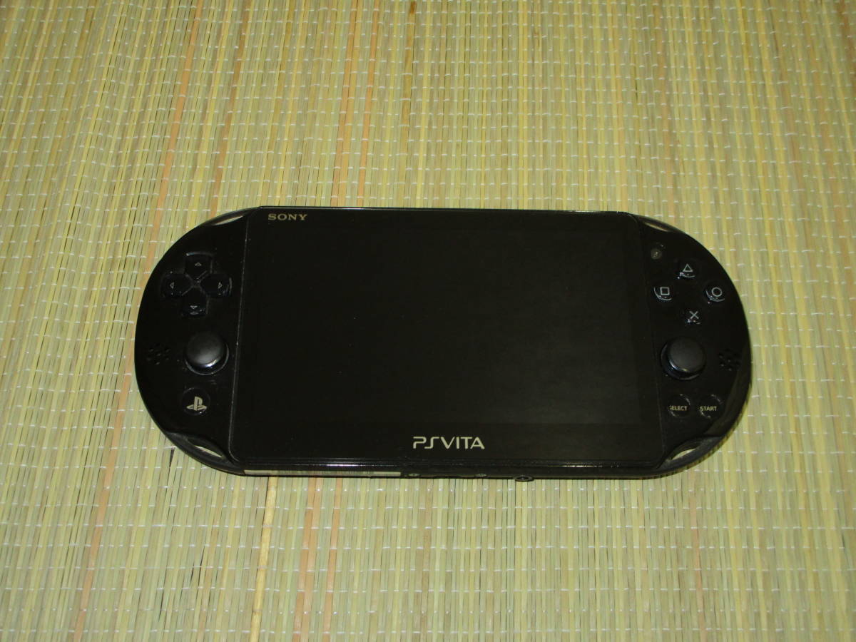 SONY PlayStation Vita 本体 PCH-2000シリーズ Wi-Fiモデル ブラック PCH-2000ZA11_画像1