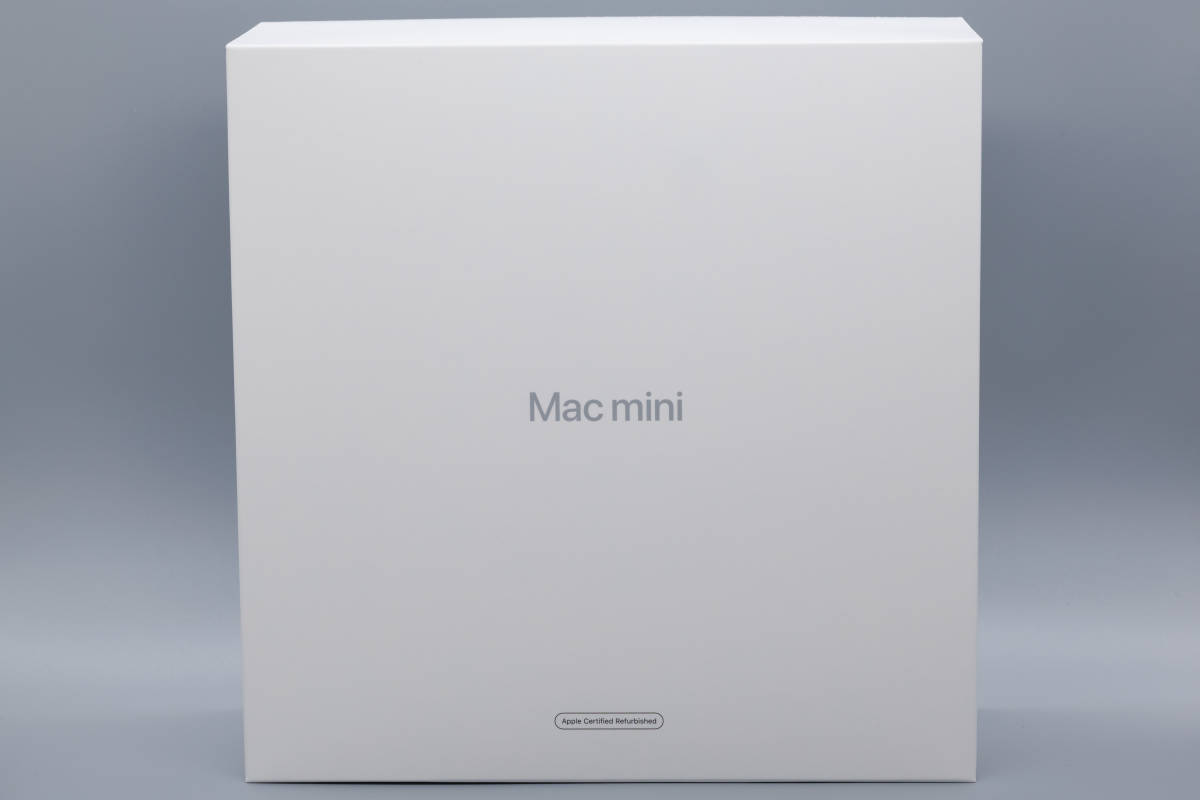 美品中古【Apple Mac Mini M1】 メモリ16GB SSD512GB Apple公式整備済