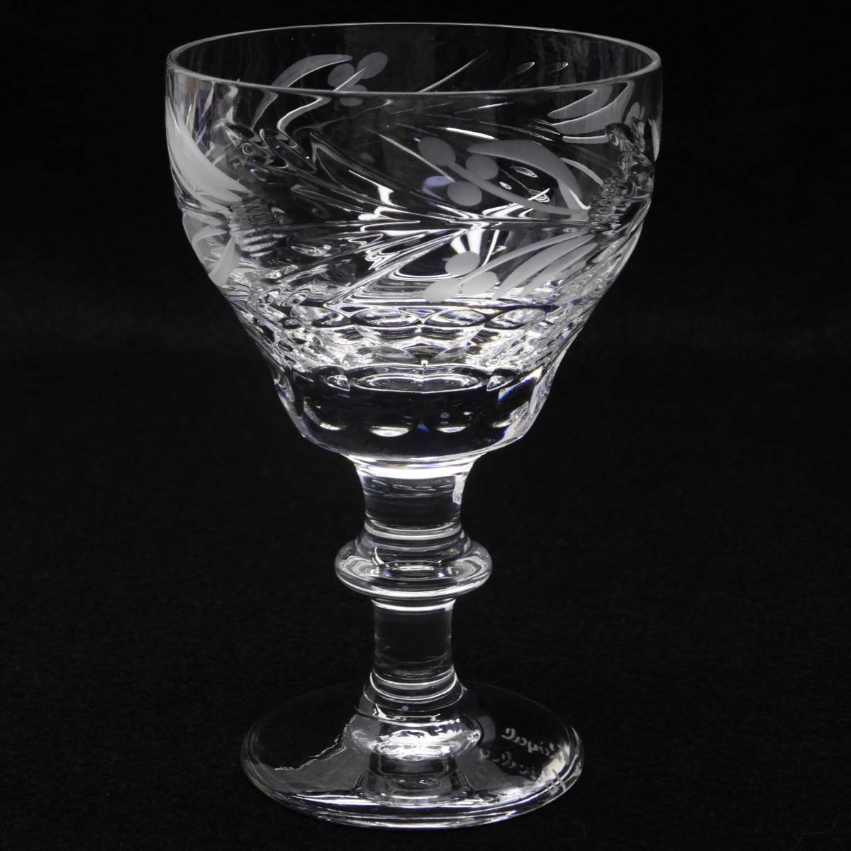 G10★ROYAL BRIERLEY クリスタルガラス ハンドカット ロイヤルブライアリー リキュール ワイングラス 懐石杯_画像8