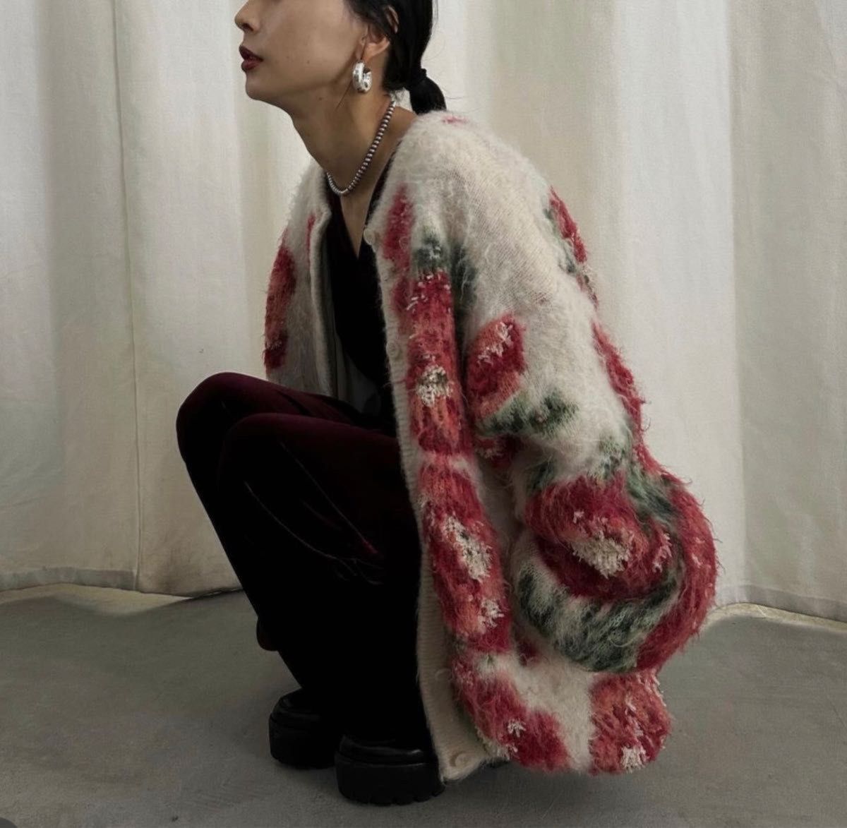 値下げ中 新品未使用タグ付 Ameri VINTAGE 【VERONICA JACQUARD 値下げ中 新品未使用タグ付 Ameri VINTAGE 【VERONICA JACQUARD