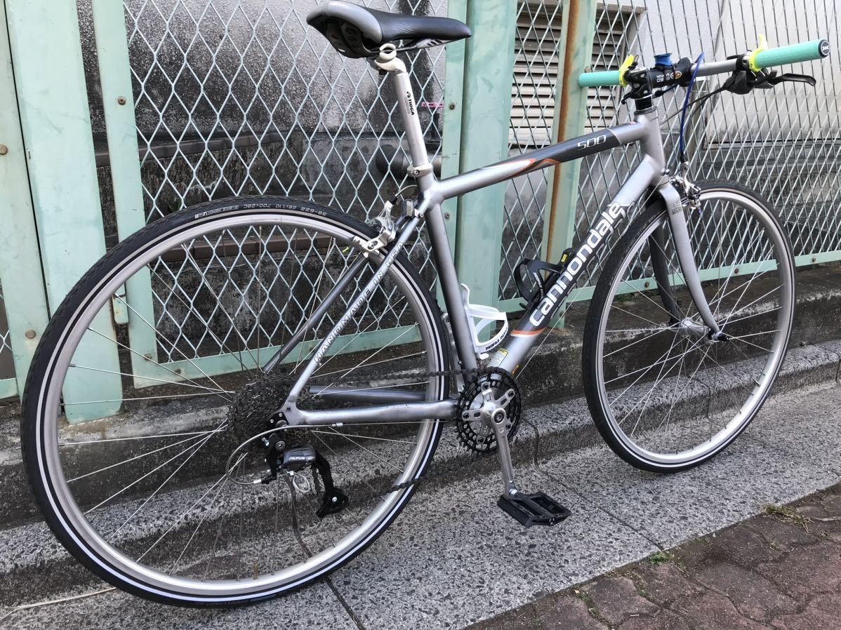 cannondale road warrior 500 アルミフレーム 700c made in usa キャノンデール 105_画像4