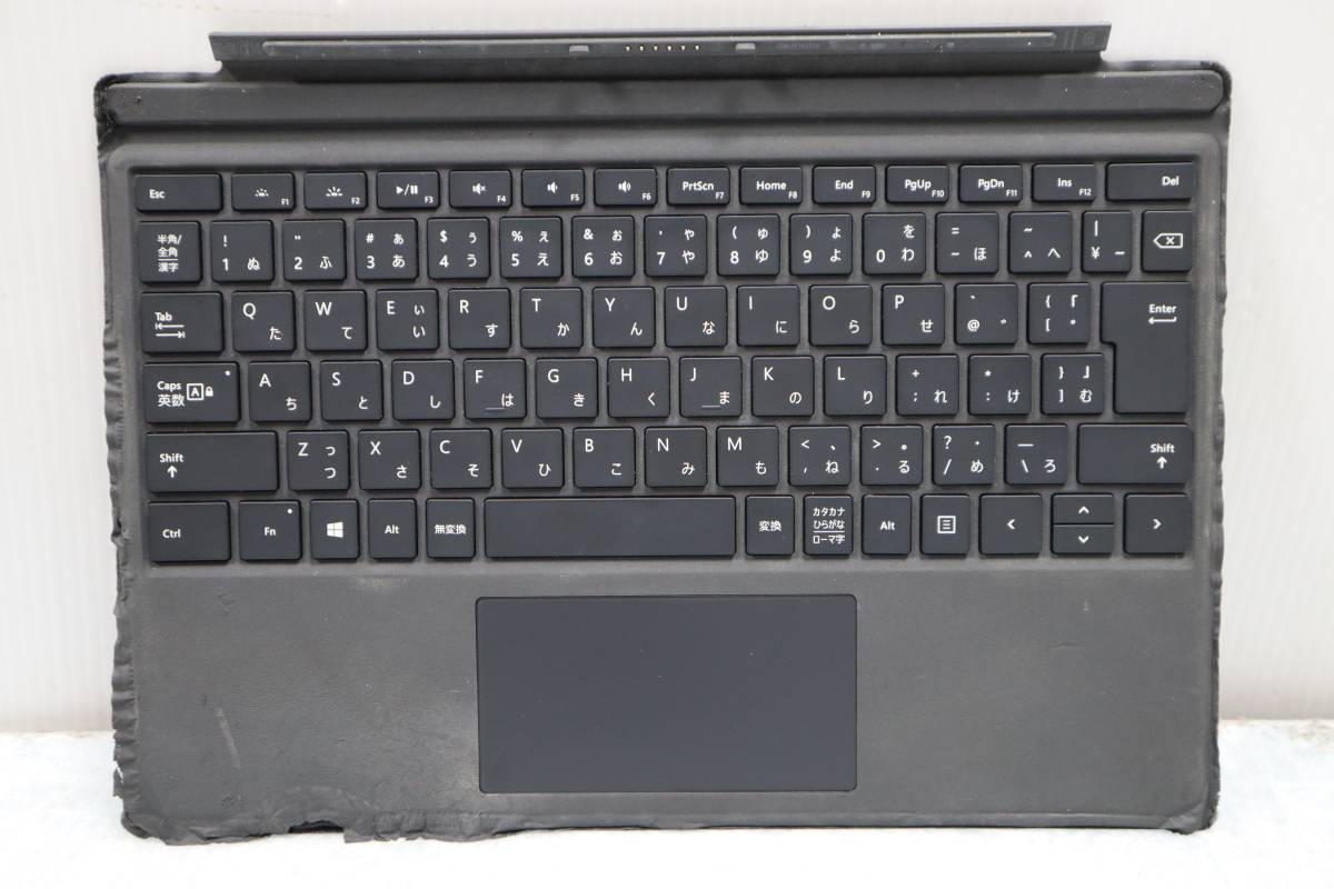 E5323(2) Y Microsoft Surface Pro 純正キーボード タイプカバー Model:1725_画像1