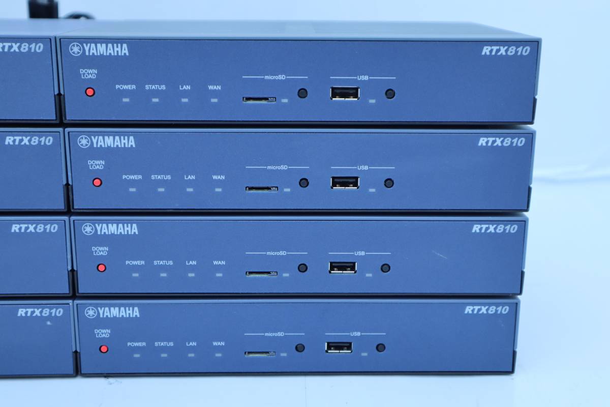 E5627 Y 8台セット YAMAHA/ヤマハギガアクセス VPNルーター RTX810_画像3