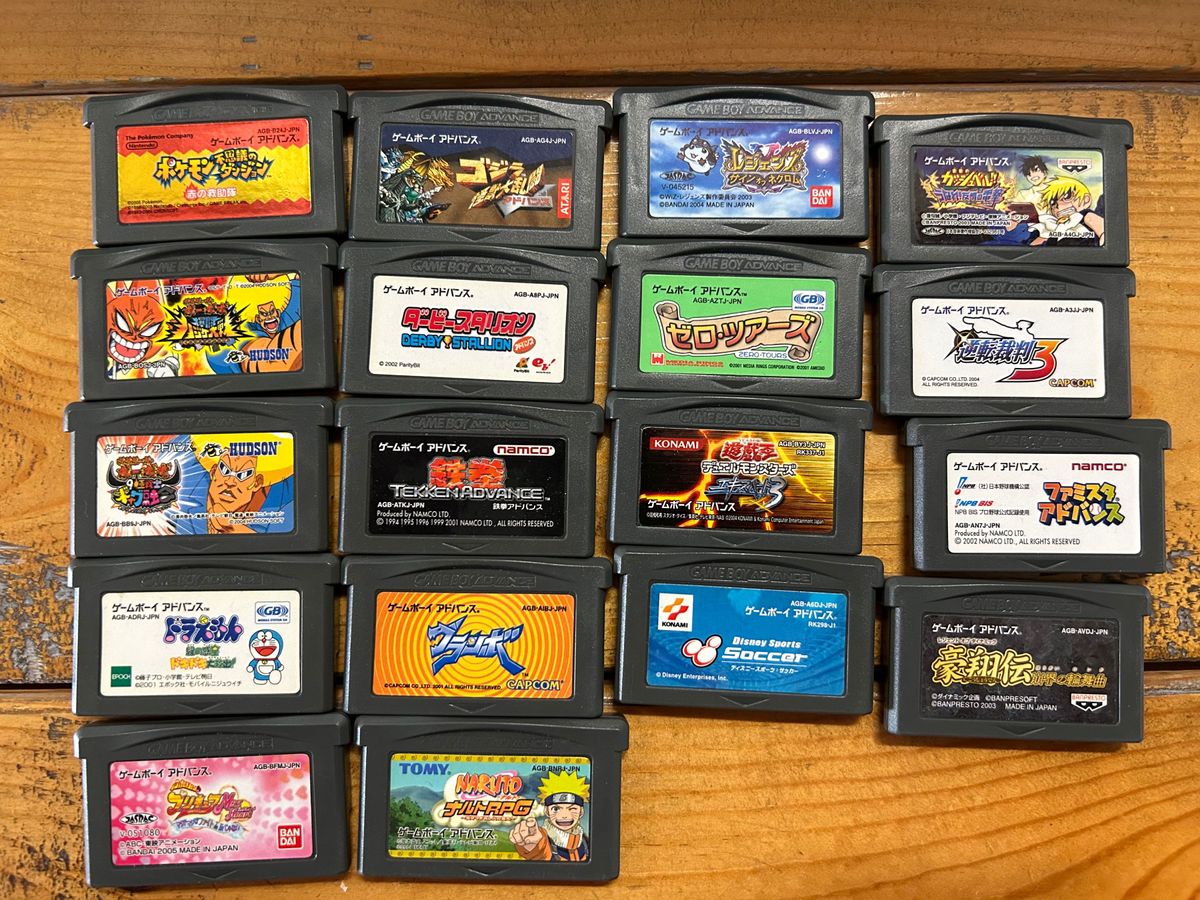 GBA ゲームボーイアドバンス　ソフト　まとめ売り　セット