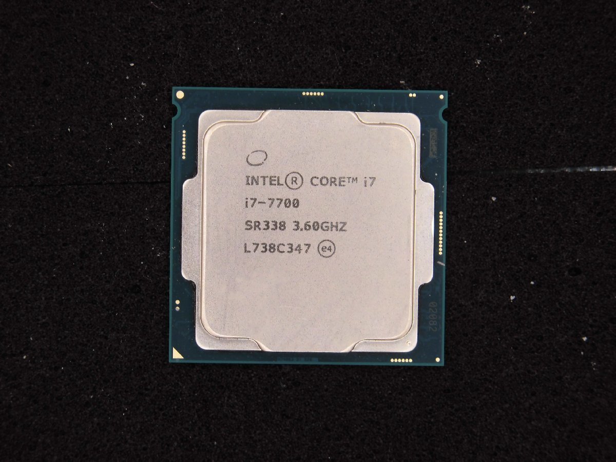 【T138】CPU★Core i7-7700 3.60GHz_画像1